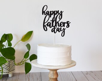 Download Fathers Day Cake Toppers Etsy