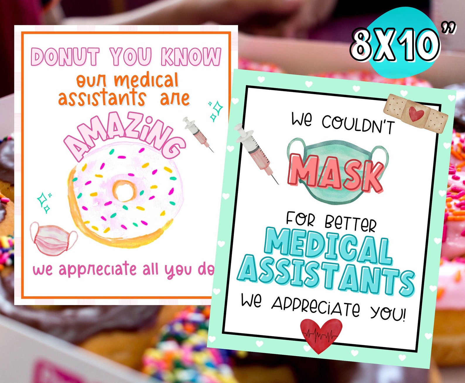 Medical Assistant Week Printable Signs. Happy Medical Assistants Week