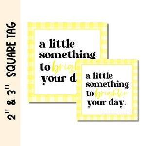 Sunshine Gift Tag, Thinking of You Box, Appreciation Gift