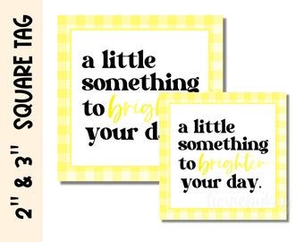 Sunshine Gift Tag, Thinking of You Box, Appreciation Gift