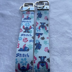 Blue Ailen, LILO & Stitch, Disney Stitch, Keyfob Wristlet