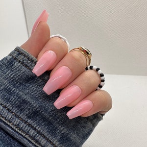 Nude sales pink nail