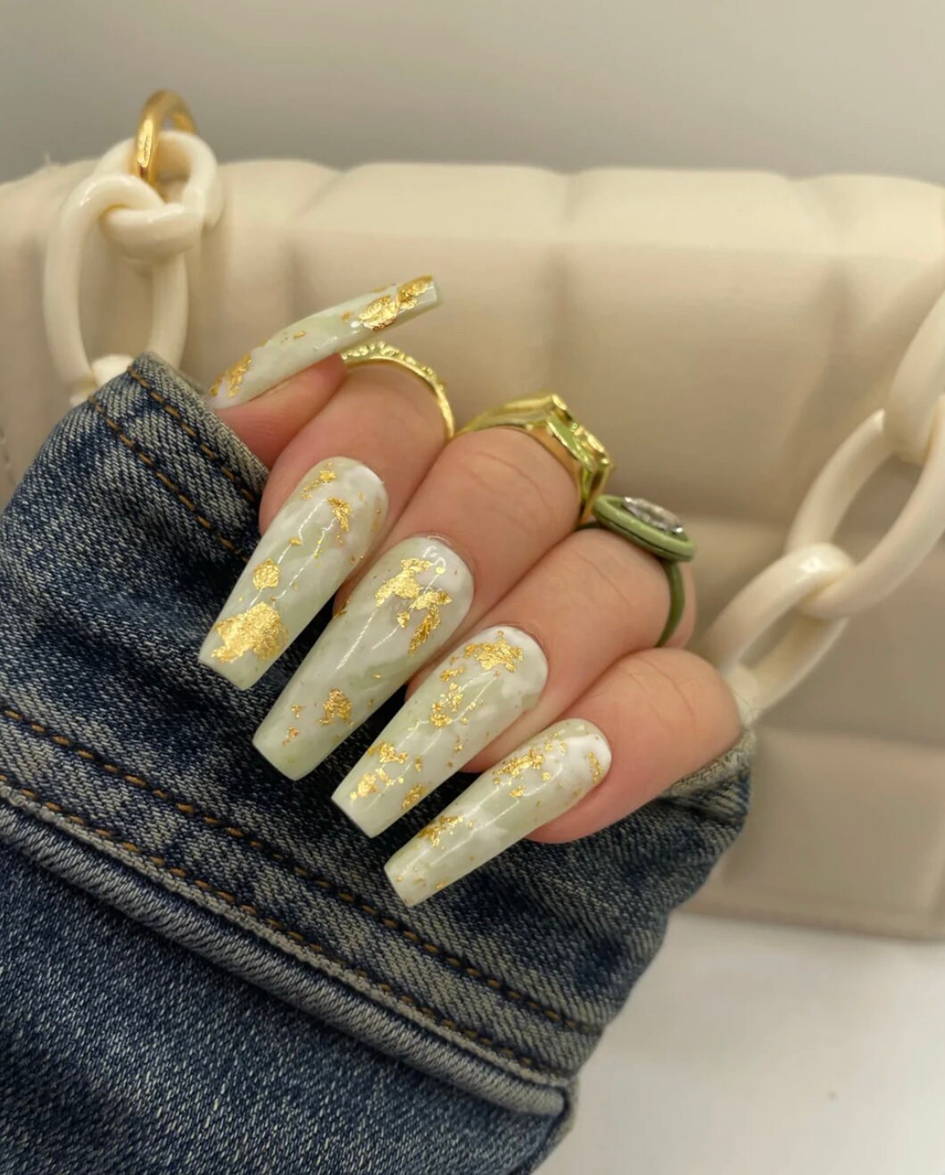 Jade Nails - Etsy
