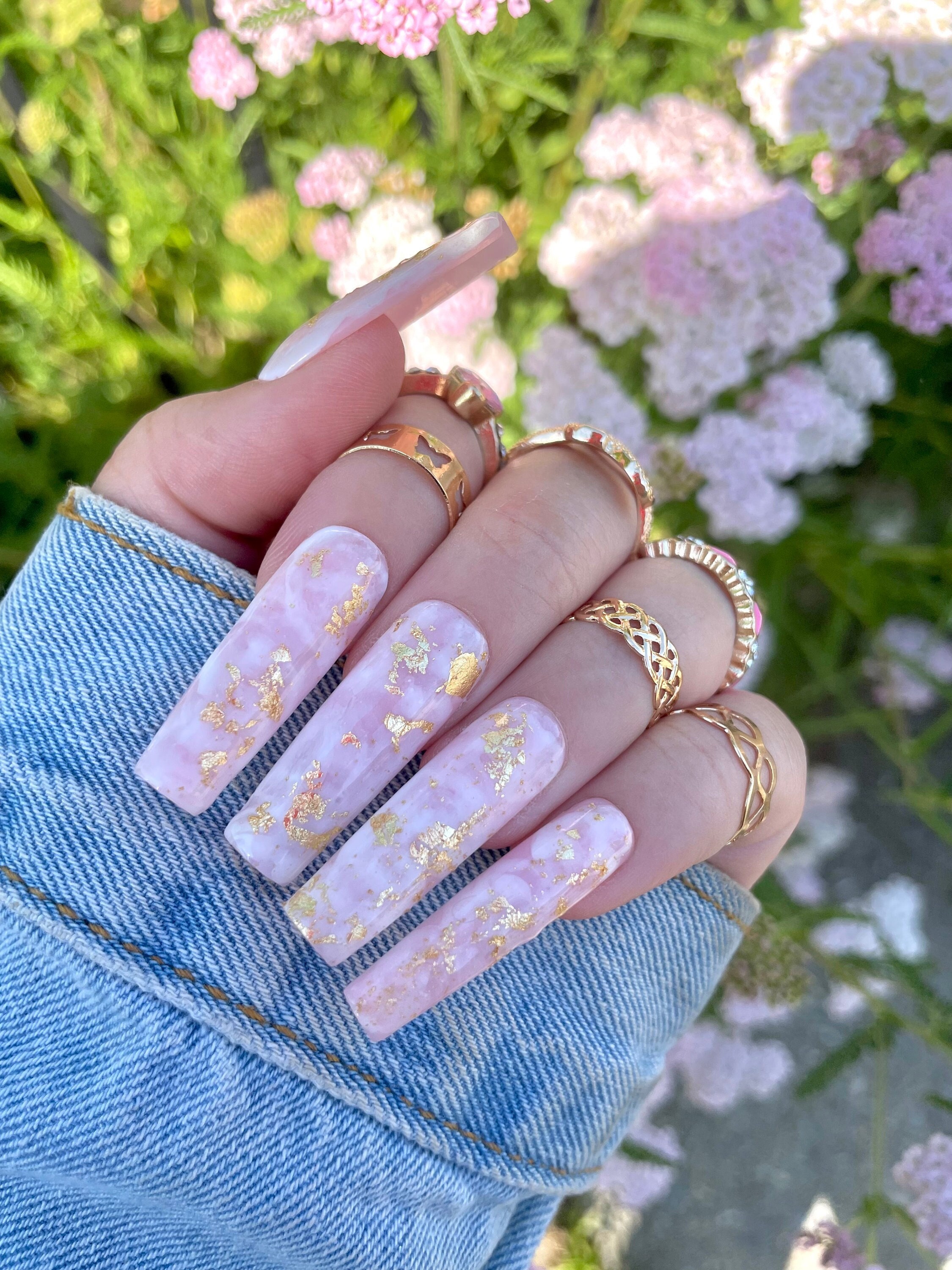 30 Marble Nails That Are Classy & Timeless | Chique nagels, Ballerina  nagels, Acrylnagelontwerpen
