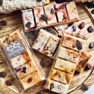 Coffee House Wax Melt Snap Bar – Strong Coffee Scent, Soy Blend