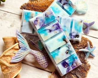 Mermaid Island Snap Bars Wax Melts, Smells like “BumBum”, Mermaid Gifts, Beach House Decor, Birthday Gifts, Gifts under 5