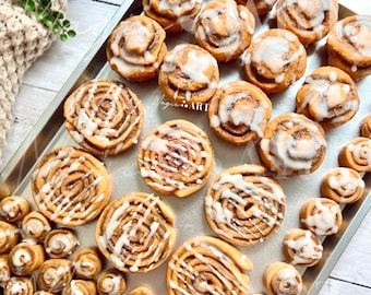 Cinnamon Roll Wax Melts: Dessert Scented Soy Blend, Fall Gifts