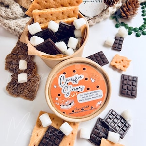 Campfire S'mores Wax Melts: Strong Scented Bakery Melts