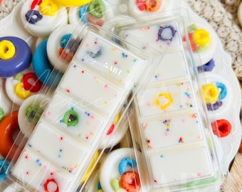 Fruity Cereal Wax Melts Snap Bar: Foodie Gift, Housewarming