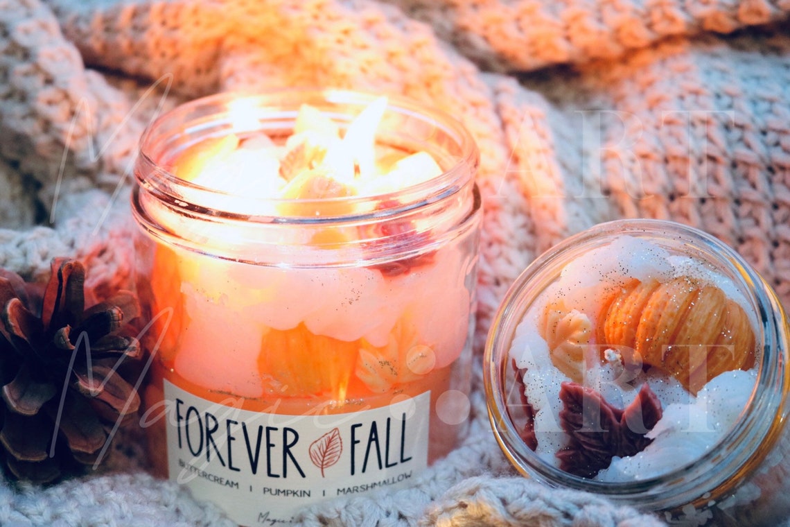 Forever Fall Candle Autumn Season Autumn Candles Fall Etsy