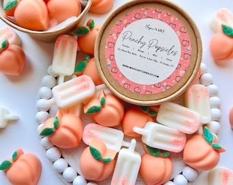 Peachy Popsicles Wax Melts, Summer Scents, Birthday Gifts, Cute Aesthetic Gifts, Affordable Gift Ideas