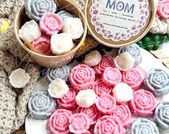 MOM Wax Melts, Gifts for Mom, Birthday Gift, Mother’s Day gifts, Cute gift for mom, Customized Gifts For Mom, Flowers, Flower Shop