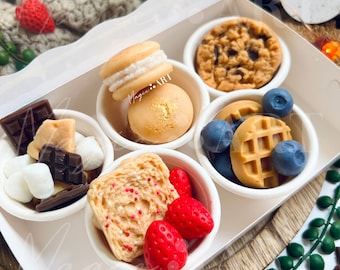 Bakery Box Wax Melts, Dessert Wax Melts, Cookies, Macarons, Waffles, S’mores, Sweet Treats Wax Melts, Gift Ideas, Birthday Gift Box