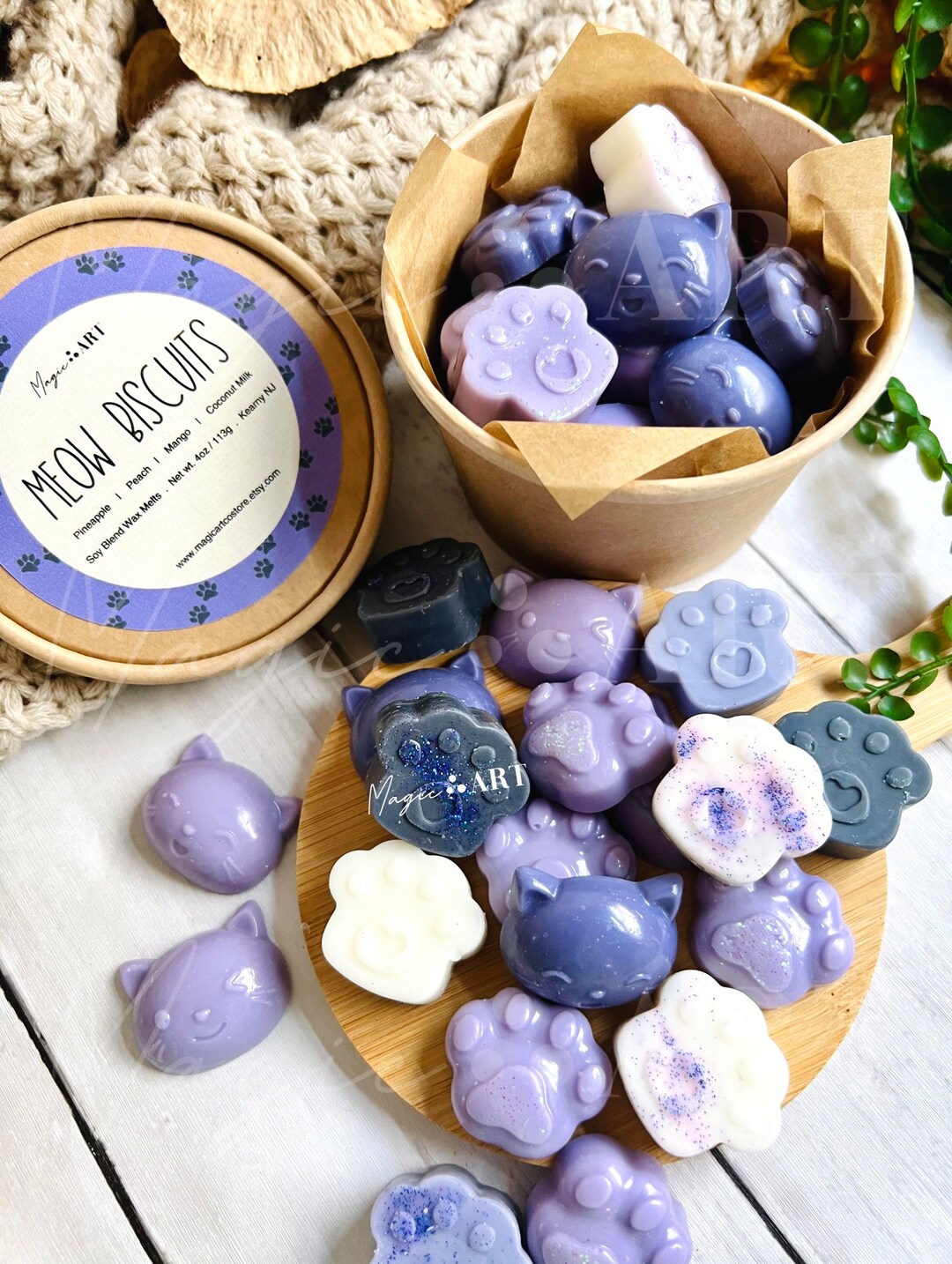 Pet Wax Melts Collection Dog Wax Melts Treats Cat Wax Melts Etsy
