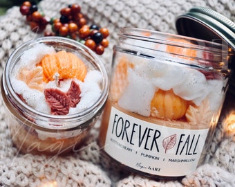 Forever Fall Candle, Autumn Season, Autumn Candles, Fall accessories, Fall Home Decor, Pumpkin Decorations, Thanksgiving Decor, Pumpkin Pie