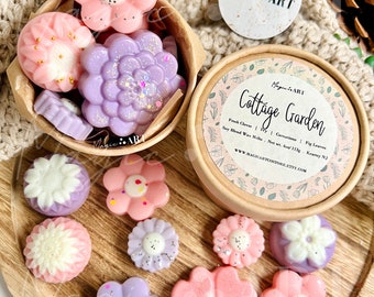 Cottage Garden Wax Melts, Spring Home Decoration, Cute Gifts for Mom, Birthday Gift, Mother’s Day Gift Ideas, Gifts under 20