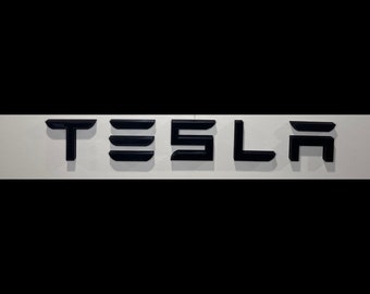 Tesla Letters 3D-Multiple Colors