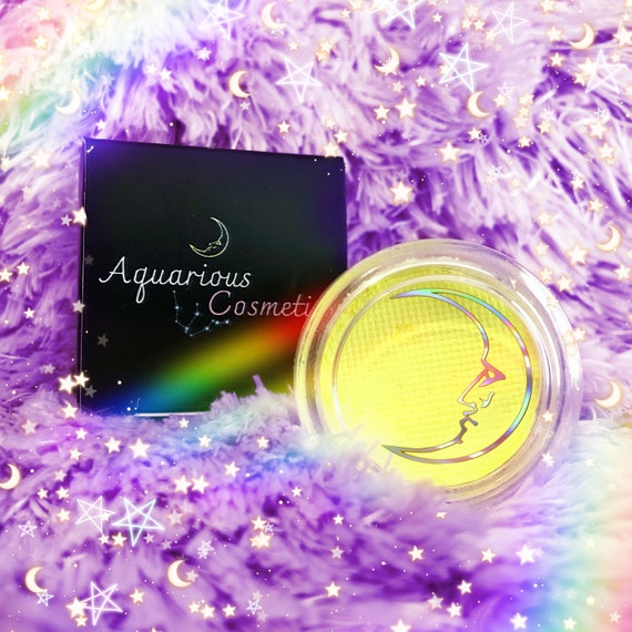 Rainbow Pastel Makeup Neon Pigment Yellow aquarius Cosmetics: Yellow  Apatite 