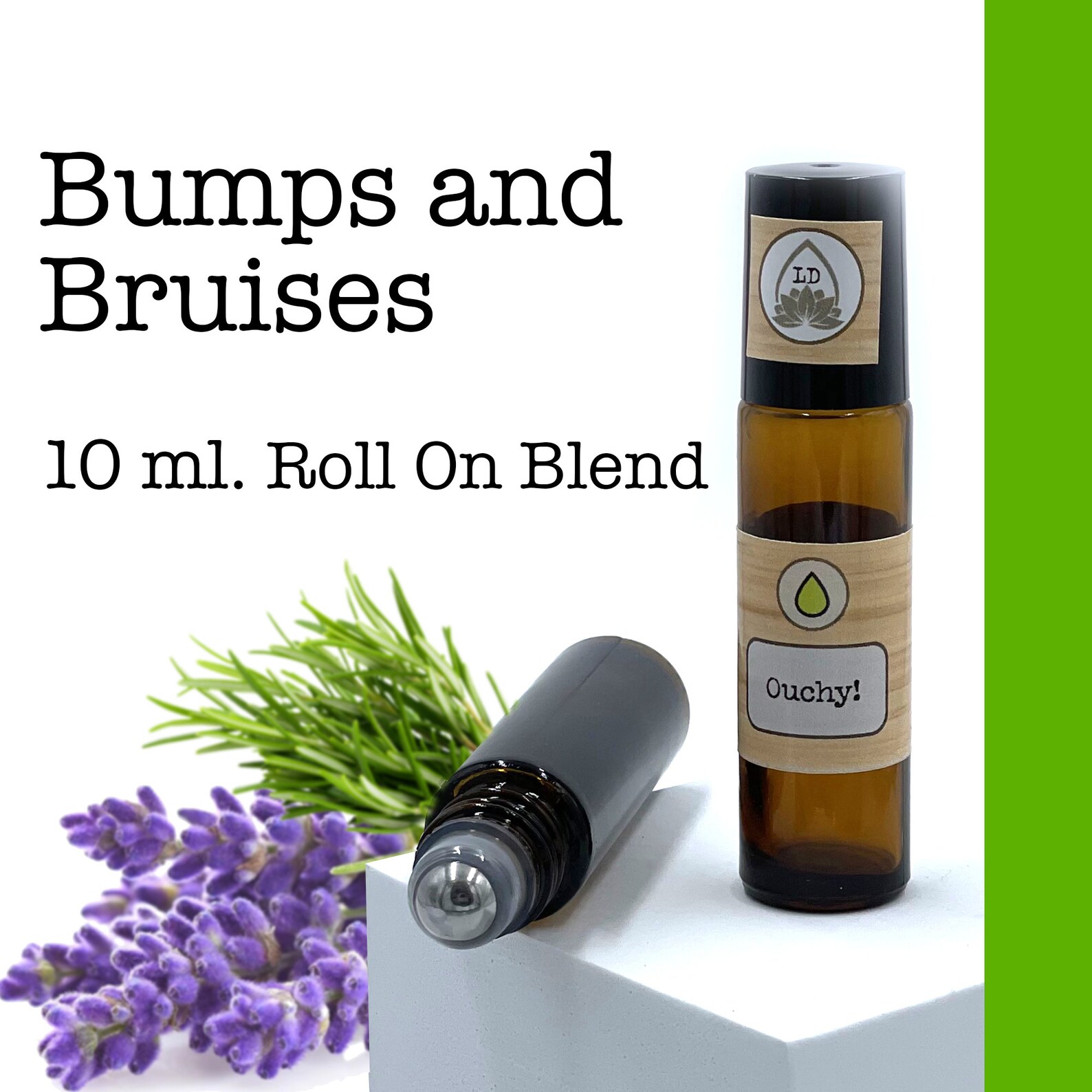 Ouchy Bumps and Bruises Essential Oil Blend Roll on 10 Ml. Etsy