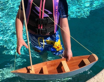 wooden toy boats for sale