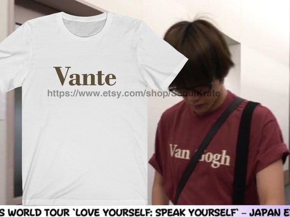 방탄소년단 Bts Taehyung Van Gogh Inspired Shirt Vante Unisex Kpop Etsy 방탄소년단 Bts Taehyung Van Gogh Inspired Shirt Vante Unisex Kpop Etsy