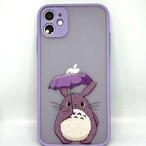 5 Ghibli designs! iPhone 11, 12, 12 pro, 13, 13 pro Whimsical worlds; Studio Ghibli-Inspired Phone Cases Cute Characters Soot Sprites
