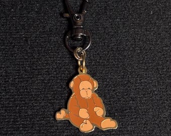 Vintage Ty Beanie Baby Swinger Monkey Key Clip - Rare 3.5 Inch - Etsy