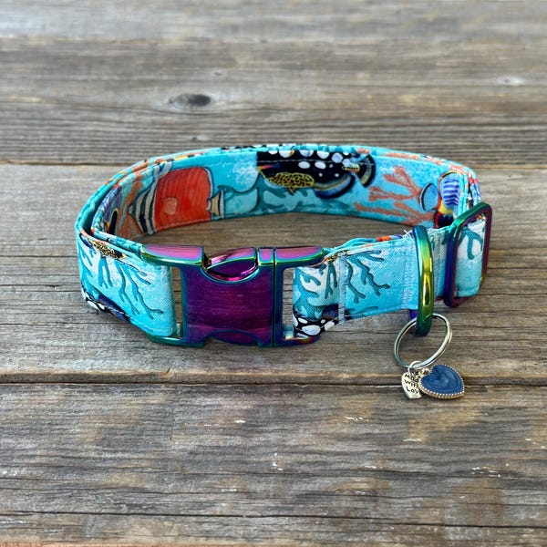 Reef Wonders - Hondenhalsband, hondencadeau, hondenmode