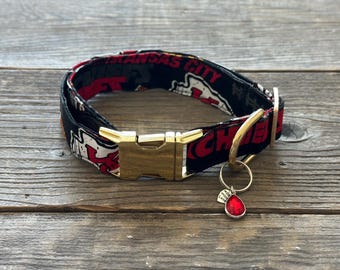 Kansas City Chiefs - Collar para perro, regalo para perro, moda para perro