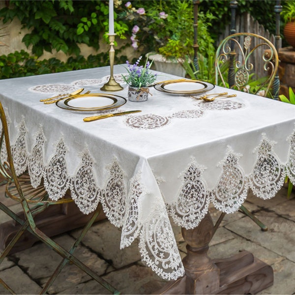 Victorian Tablecloth - Etsy