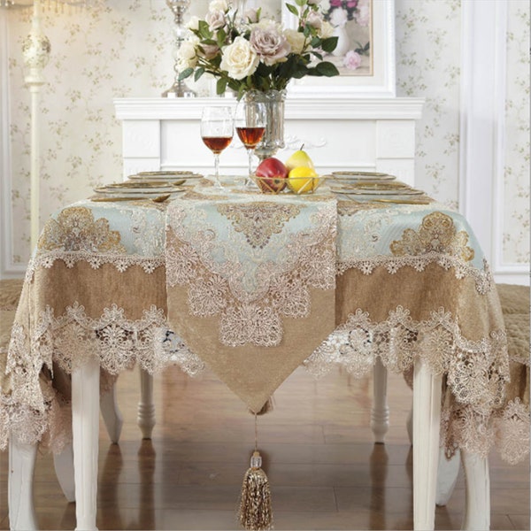 Victorian Tablecloth Etsy