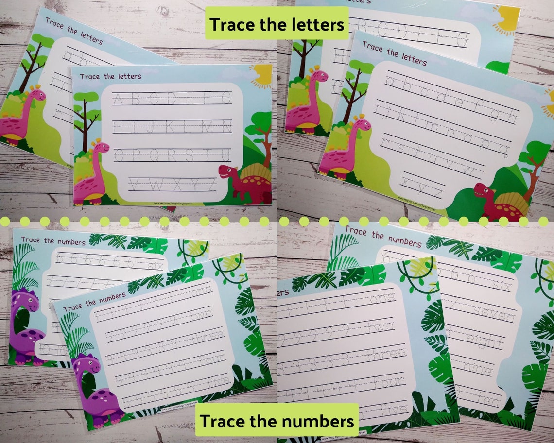 Printable Dinosaur Theme Busy Book for Kids, Toddler Busy Book ...