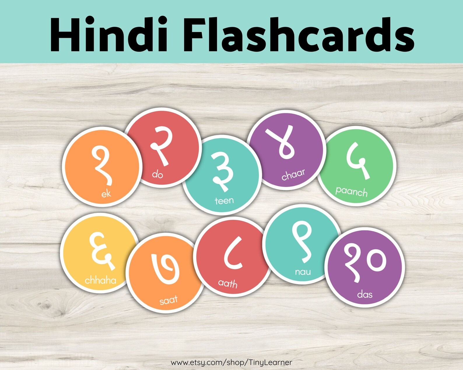 Hindi Alphabet and Numbers Flashcards Swar Flashcards Etsy UK