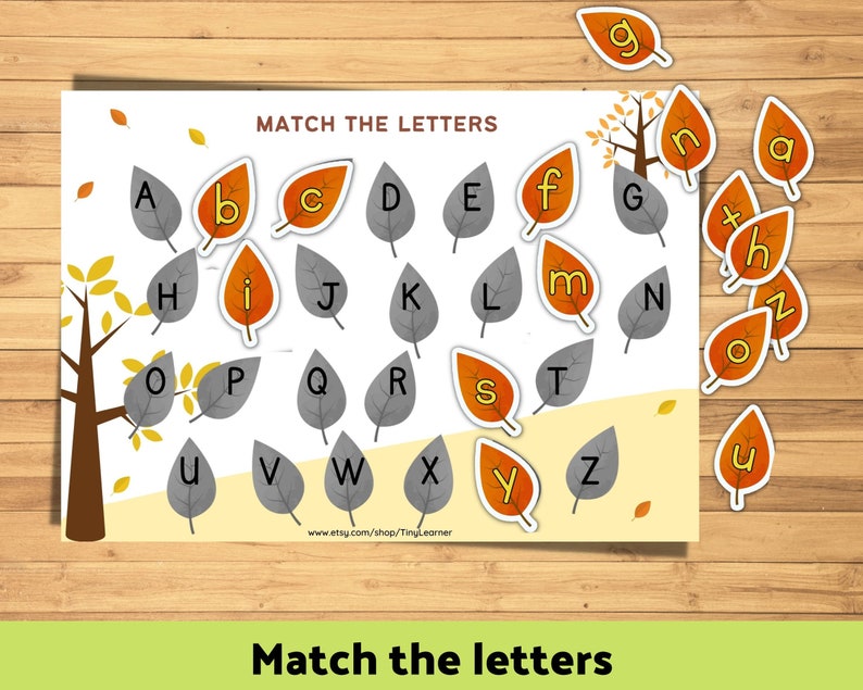 Autumn / Fall Busy Book Preschool Printable Busy Binder Fall Etsy