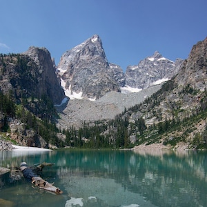 Dreiecksee | Digitaler Bilddruck | Grand Teton Nationalpark | Wyoming | Sofortdownload | Fotografie | Wandkunst | Vertikal