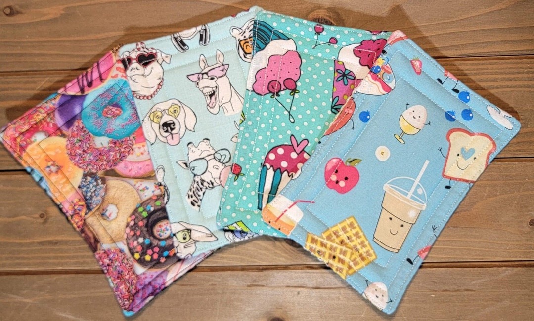 Kwai 100% Cotton Fabric Sponge, Kitchen Dish Sponge, Reusable Dish ...