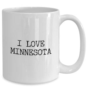 I love minnesota mug coffee cup