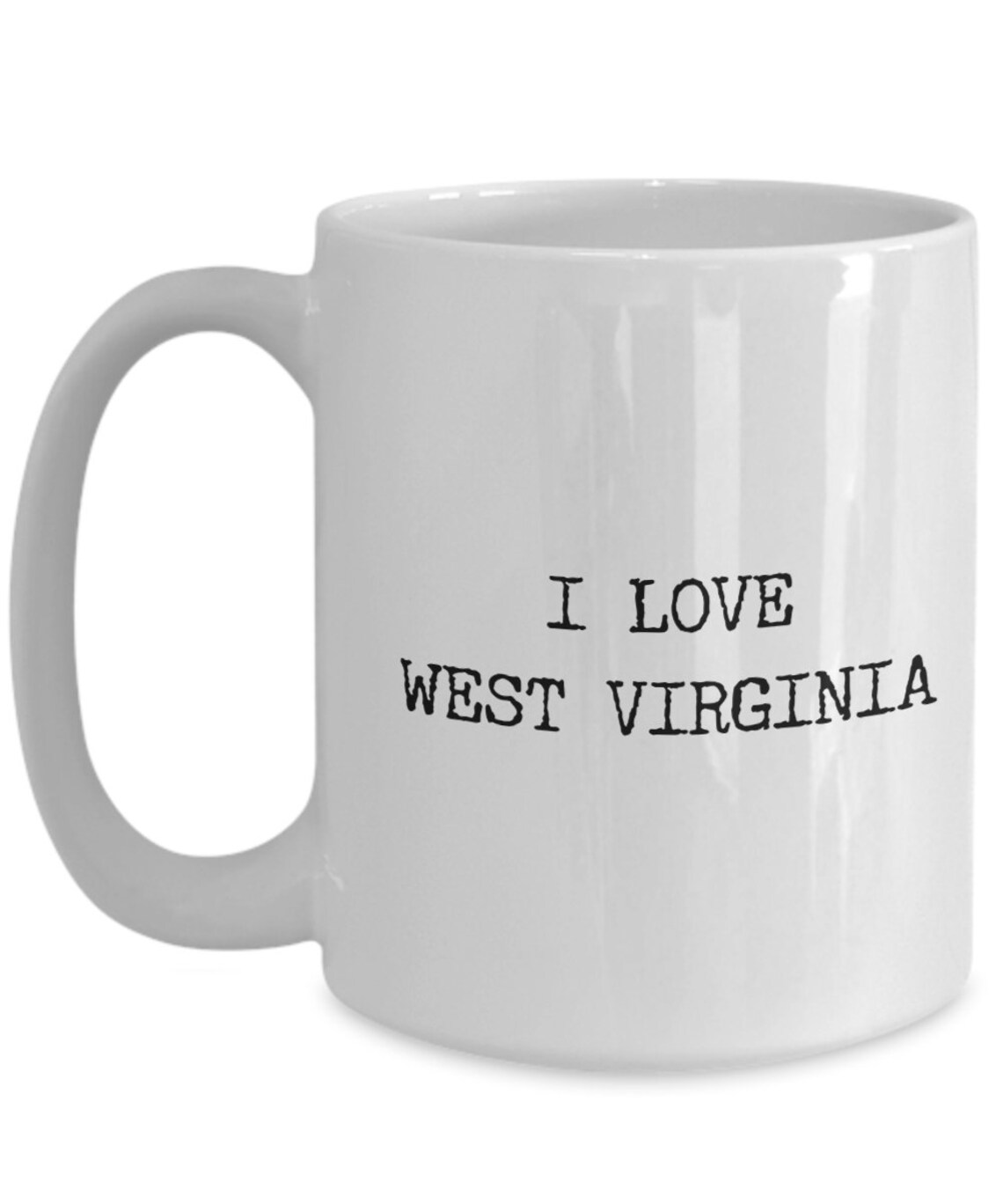 I Love West Virginia Mug Coffee Cup Etsy Denmark
