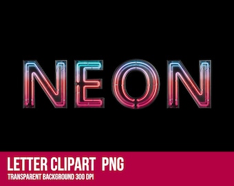 May include: Neon sign with the word "NEON" in pink, blue, and red neon lights against a black background.