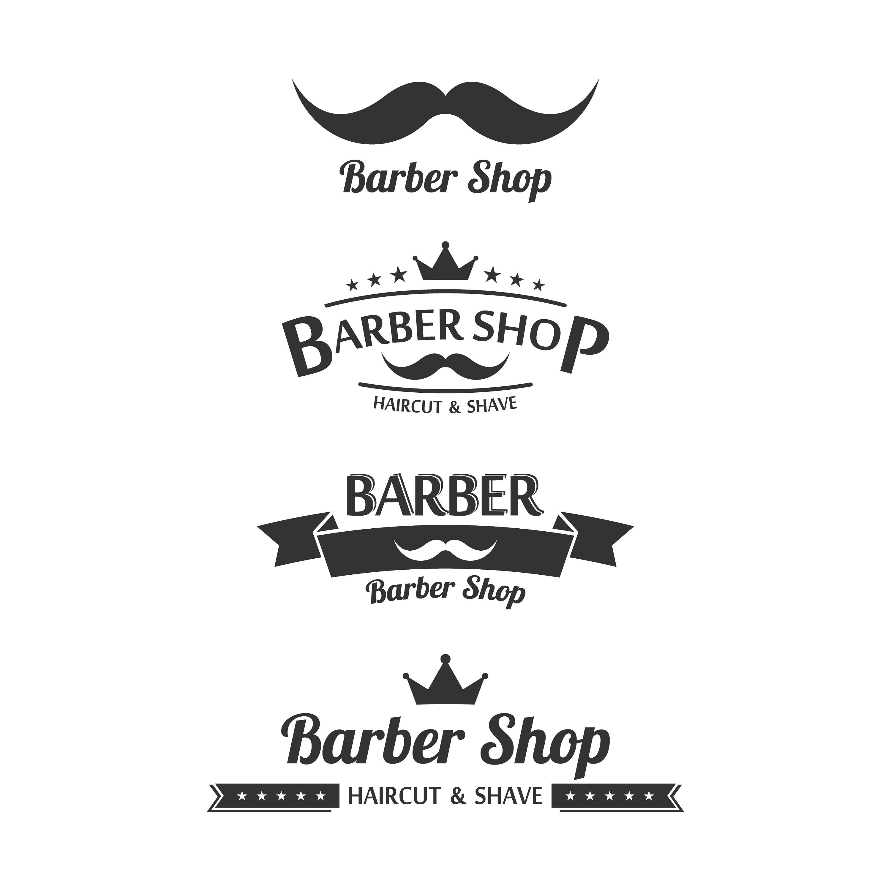 lv barber logo
