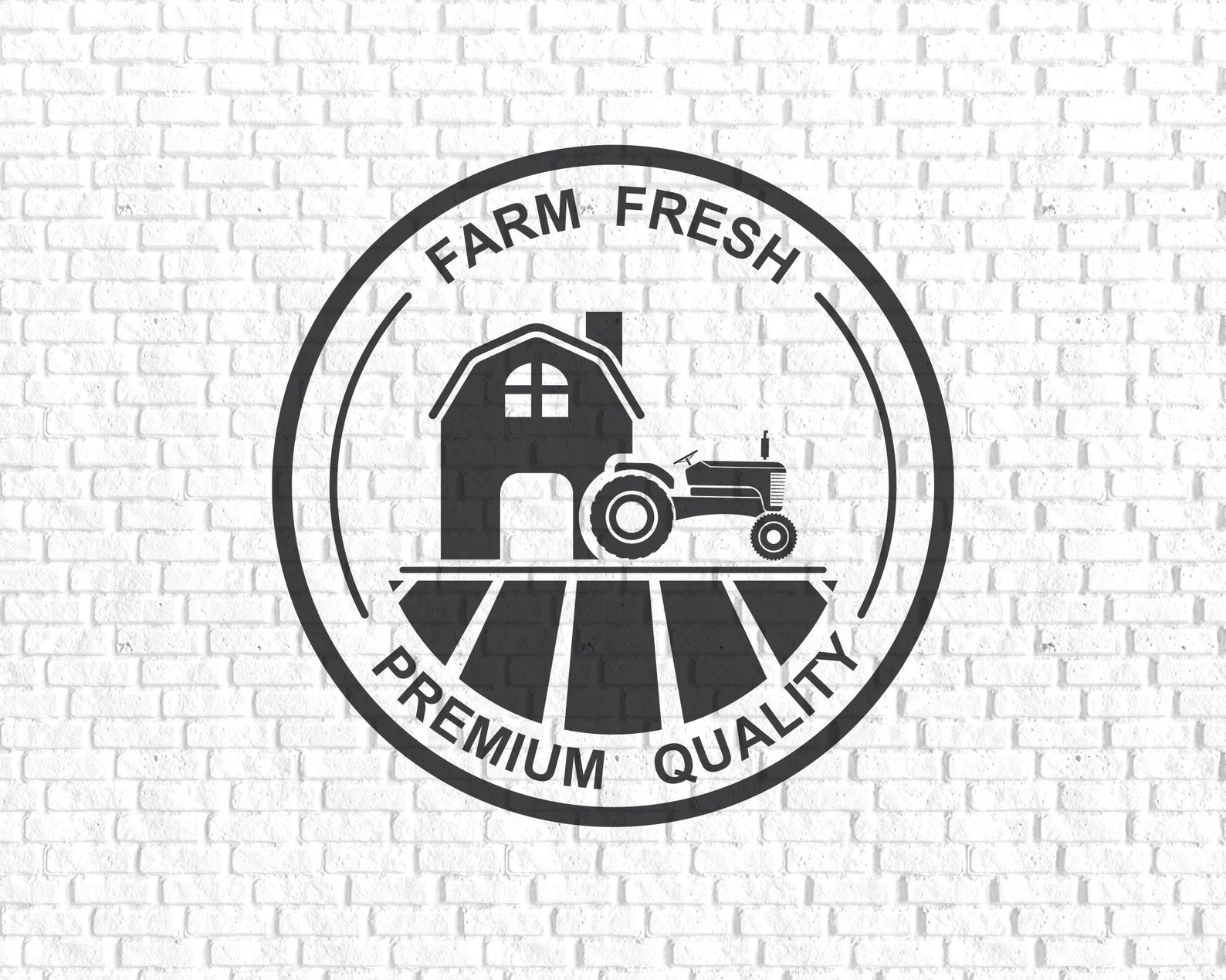 Set of Retro Farm Fresh Logos, Farm Fresh Logosvg, Farm Fresh PNG, Farm