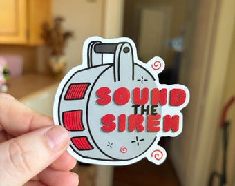 Carolina Hurricanes Sound the Siren Sticker