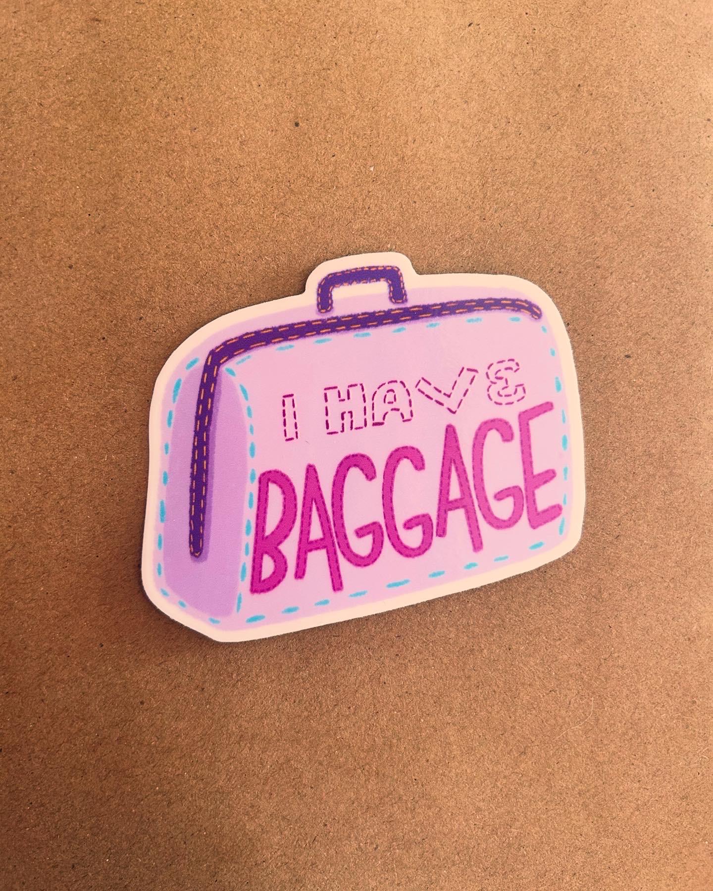 Baggage Sticker - Etsy