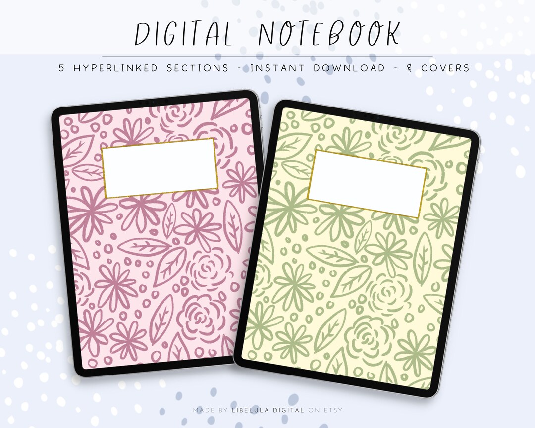 Good Notes Landscape Notebook Goodnotes Notebook for Ipad, Landscape Goodnotes, School Goodnotes ...