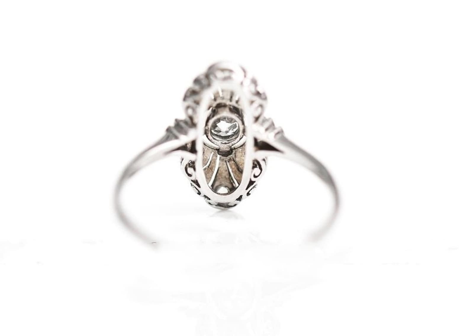 Vintage Engagement Diamond Ring / Women's Diamond Antique - Etsy