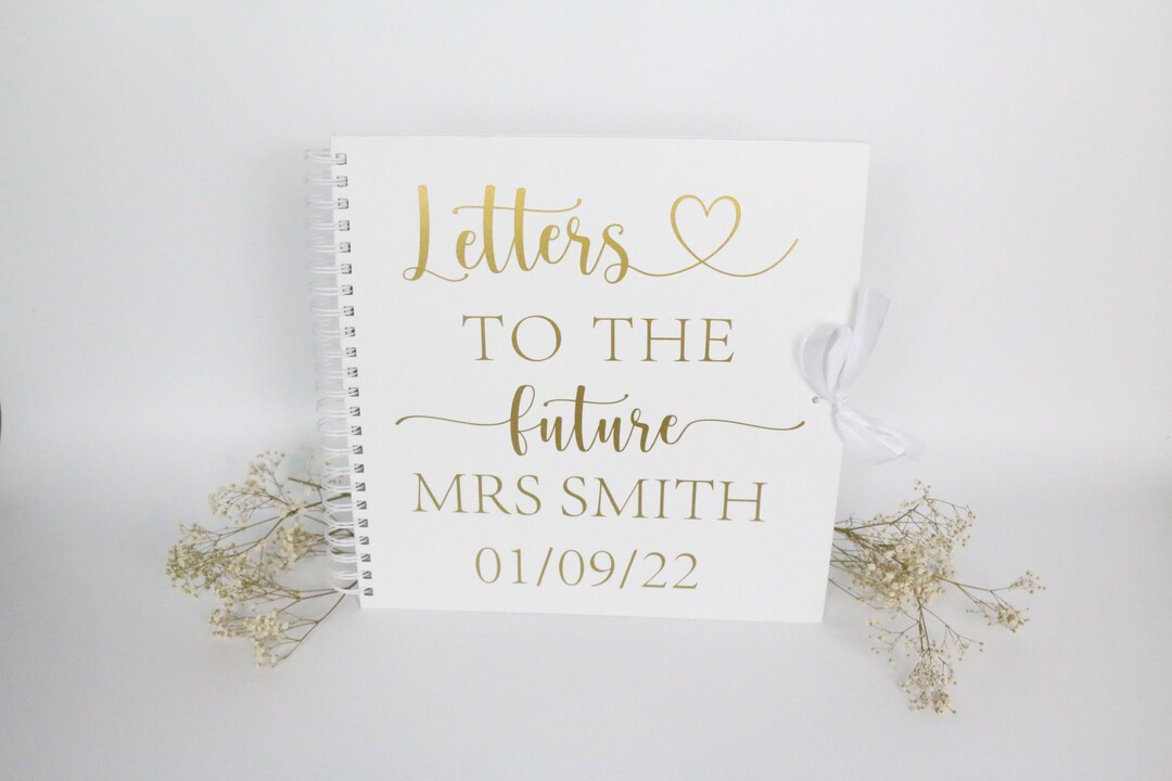 Letters to the Bride Book Bride Scrapbook Personalised Bride - Etsy UK
