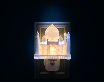 Lámpara nocturna Taj Mahal (enchufable, LED)