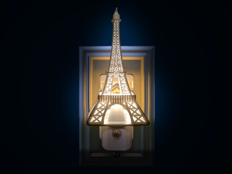 Veilleuse Tour Eiffel plug-in, LED image 1