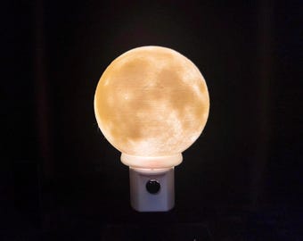Full Moon Night Light (Plug-in, LED)
