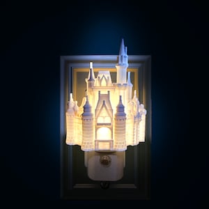 Princess Castle Night Light (Plug-in, LED)